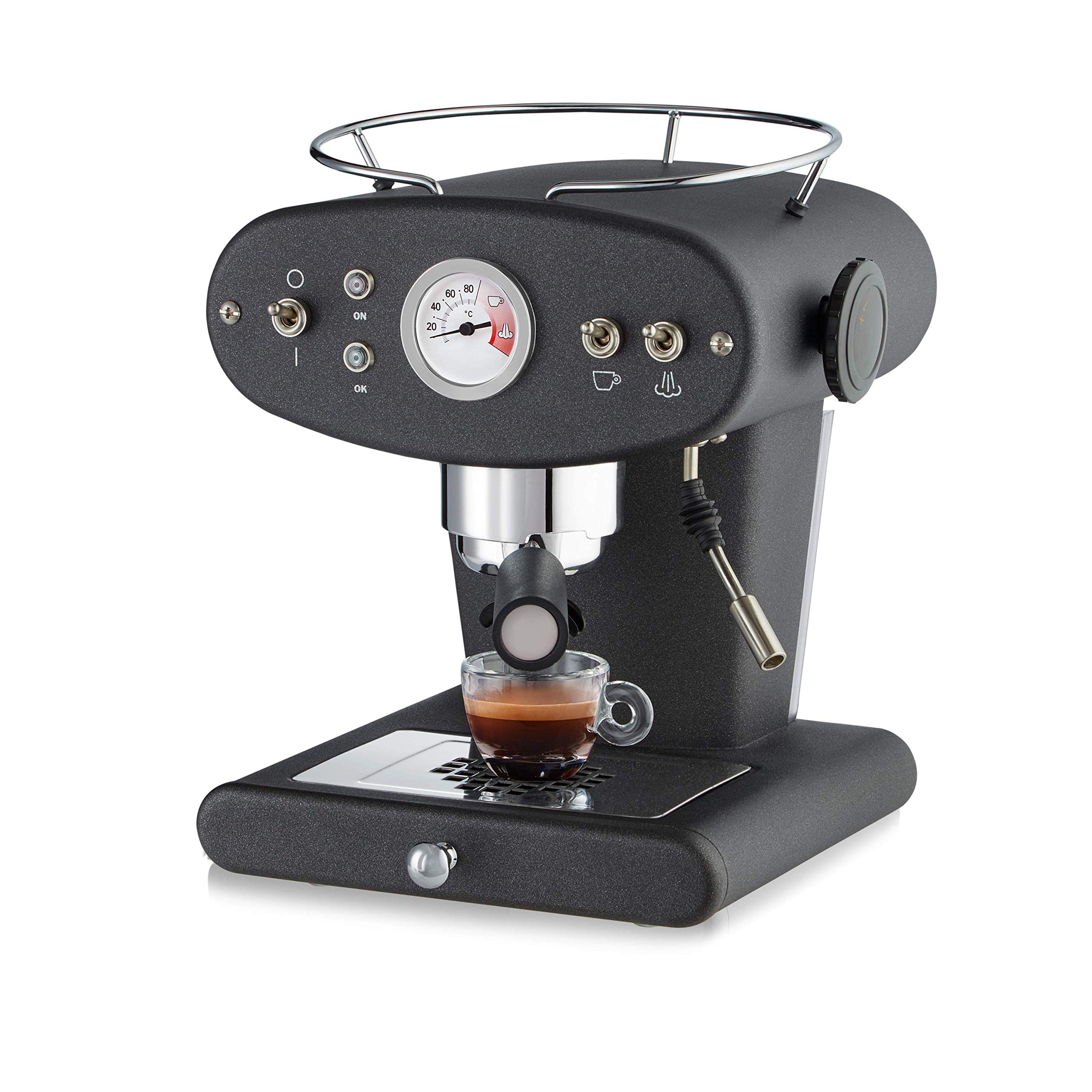  illy  Kaffee  Kaffemaschine f r gemahlenen Kaffee  X1 Orange 